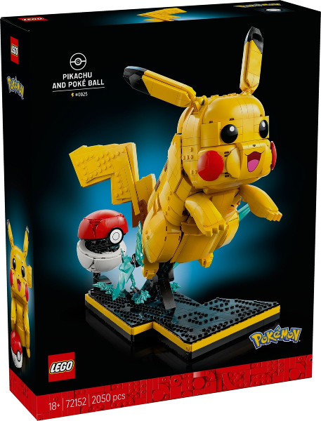 72152 Pikachu and Poké Ball (certified)