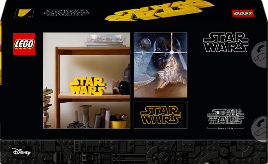 75407 Brick-Built Star Wars Logo Brick-Built Star Wars Logo