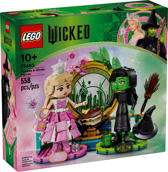75682 Elphaba & Glinda Figures (certified)
