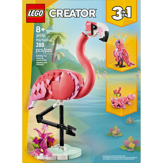 31170 Wild Animals: Pink Flamingo