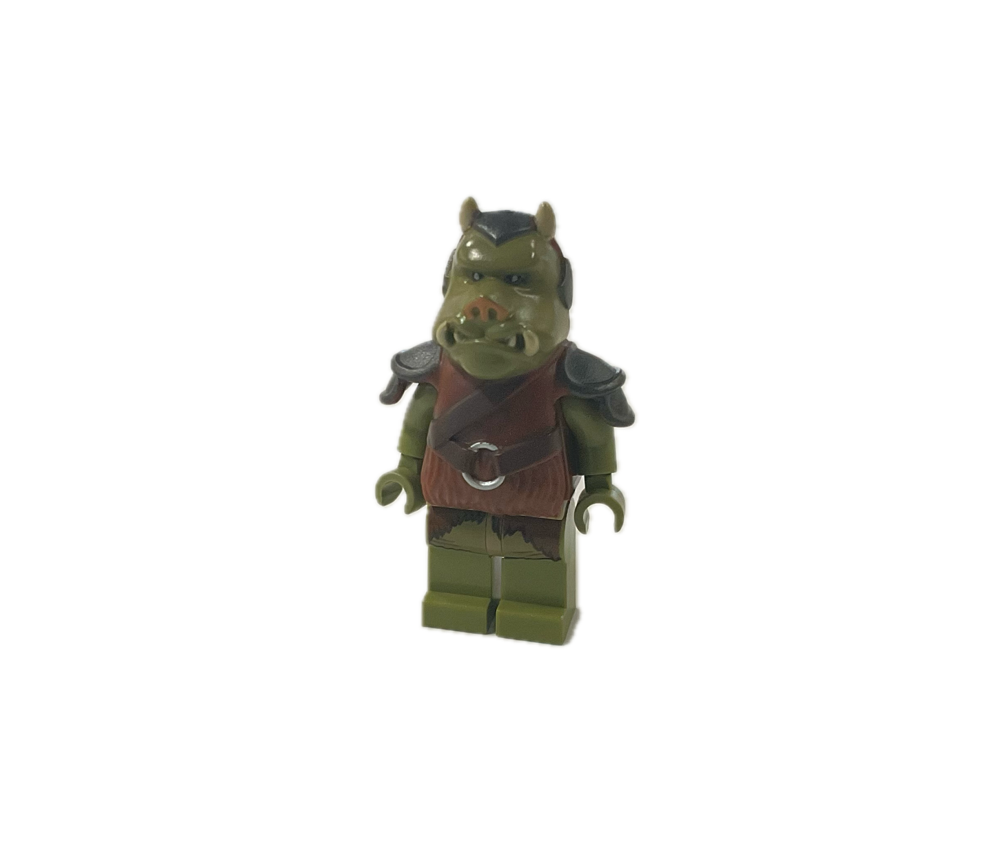 Gamorrean Guard - Olive Green, Dark Tan Hips (Minifig)
