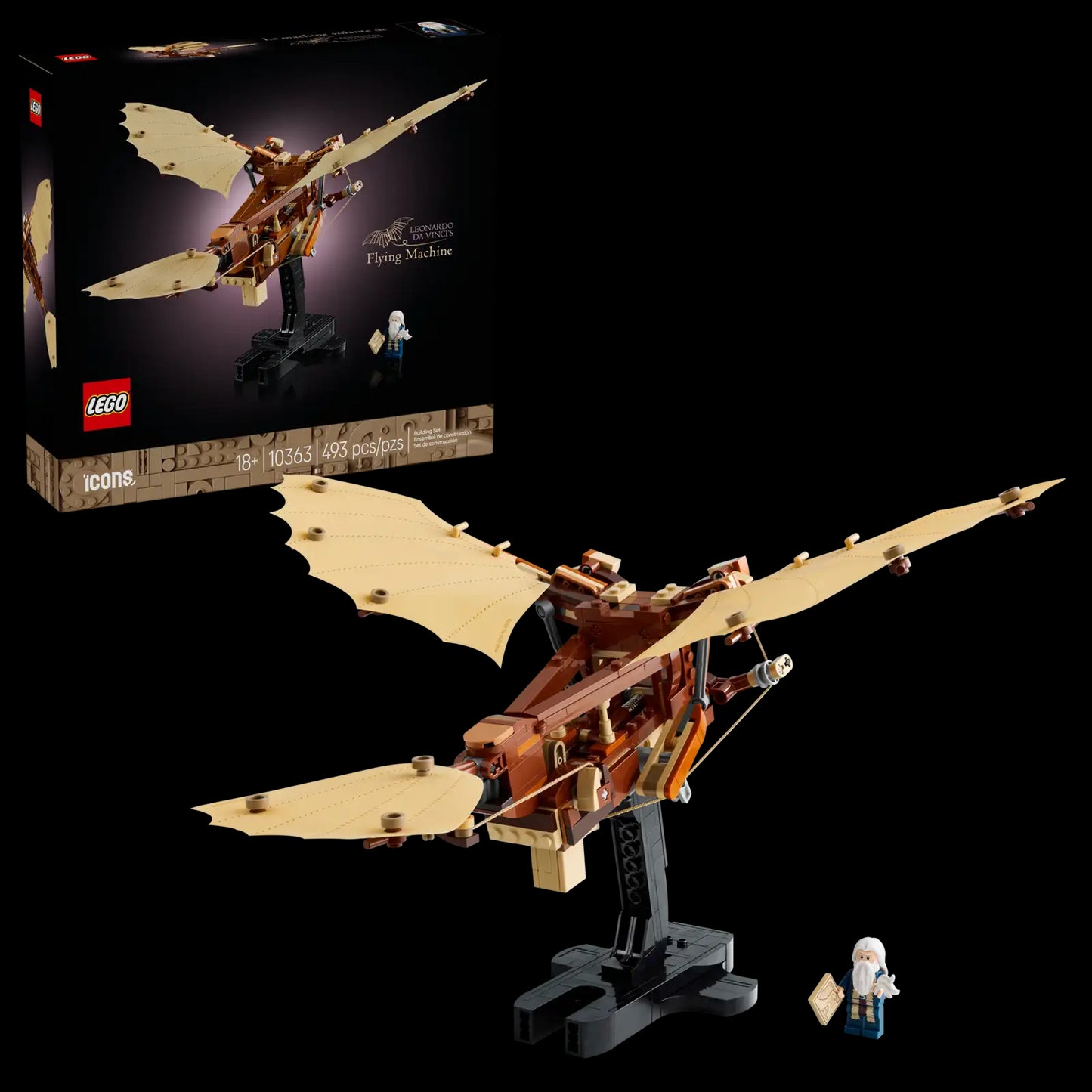 10363 Leonardo Da Vinci's Flying Machine