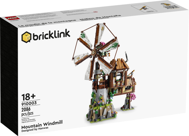 910003 Mountain Windmill (Bricklink Designer Program)