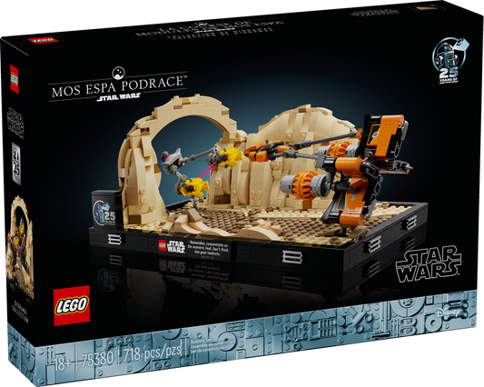 75380 Mos Espa Podrace™ Diorama