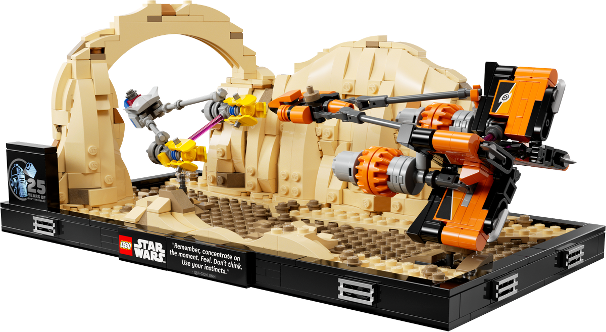 75380 Mos Espa Podrace™ Diorama