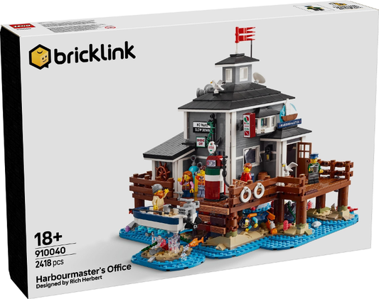 910040 Harbormaster's Office (Bricklink Designer Program)