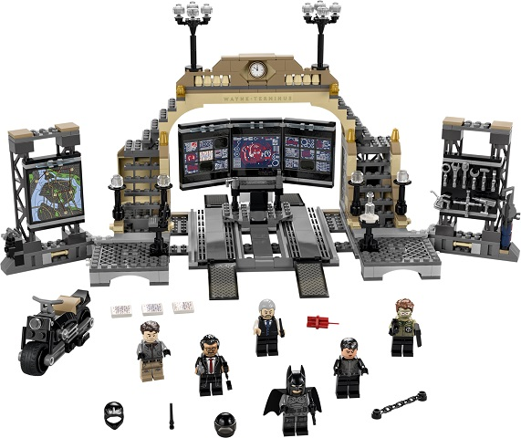 76183 Batcave: The Riddler Face-off (certified)