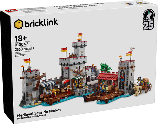 910047 Medieval Seaside Market (Bricklink Designer Program)