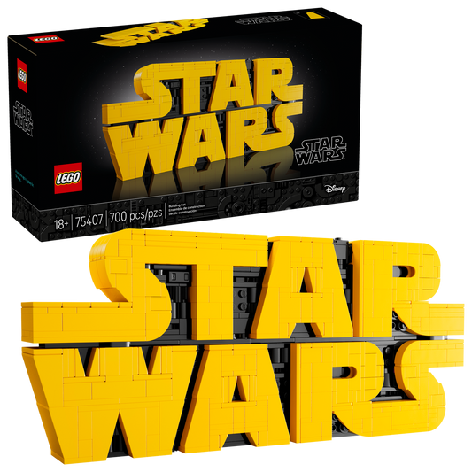 75407 Brick-Built Star Wars Logo Brick-Built Star Wars Logo
