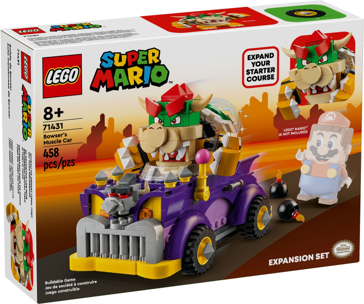 71431 Bowser's Muscle Car (certified)