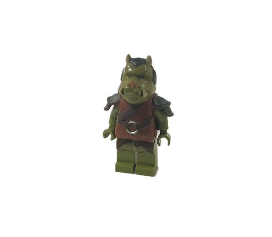 Gamorrean Guard - Olive Green, Dark Tan Hips (Minifig)