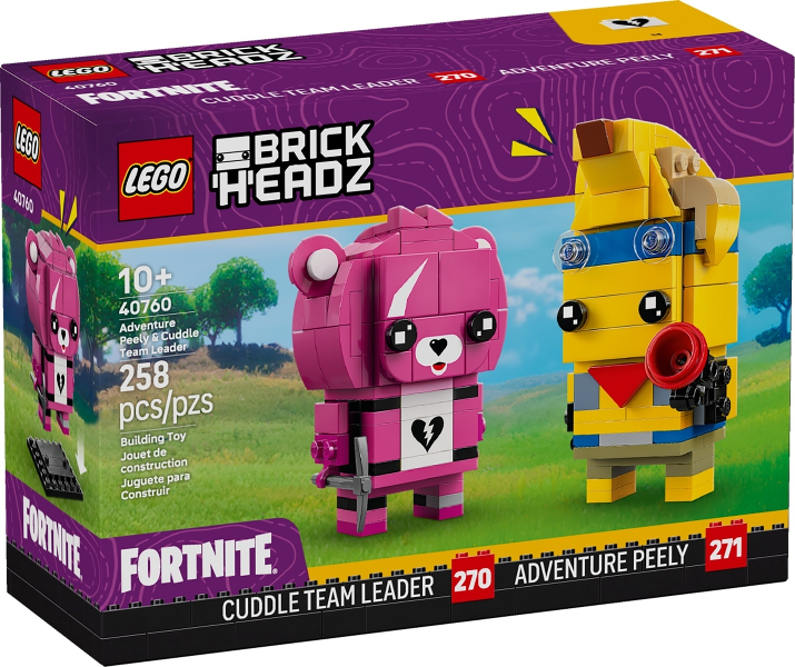 40760 Adventure Peely & Cuddle Team Leader BrickHeadz