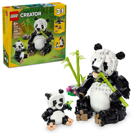 31165 Wild Animals: Panda Family