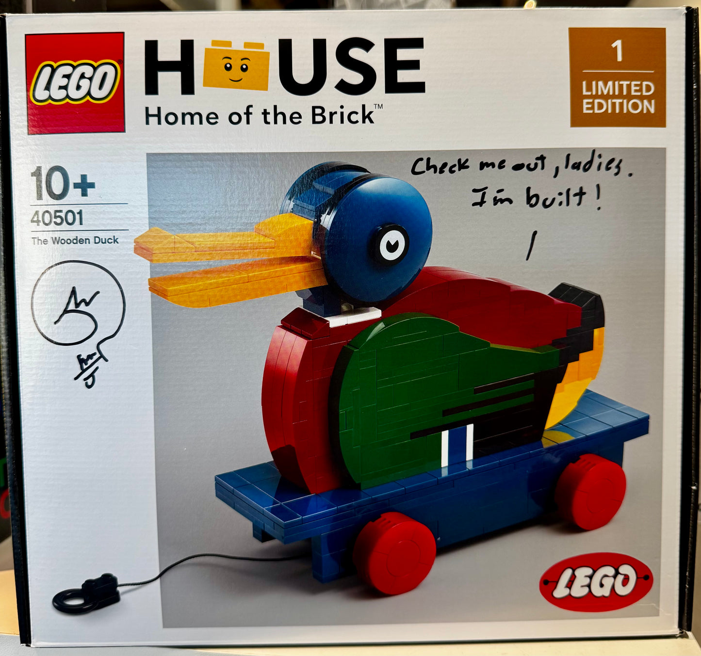 40501 The Wooden Duck (Signed)