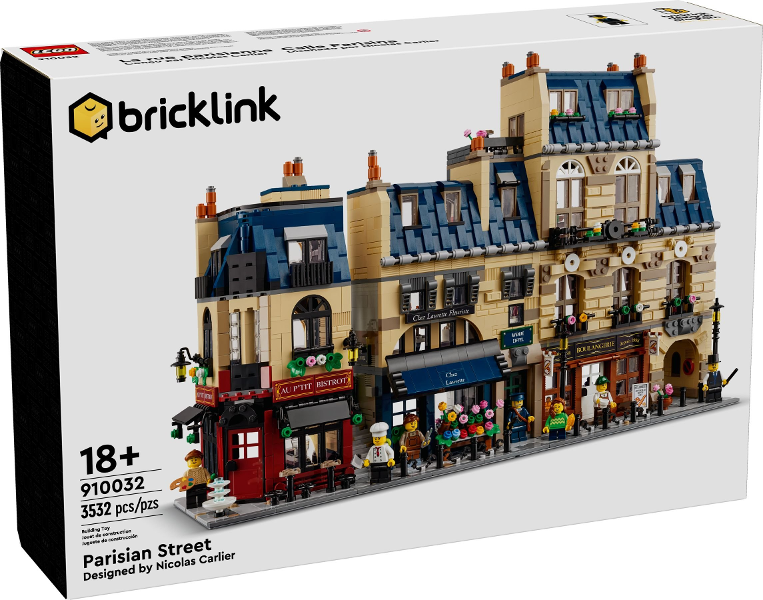 910032 Parisian Street (Bricklink Designer Program)